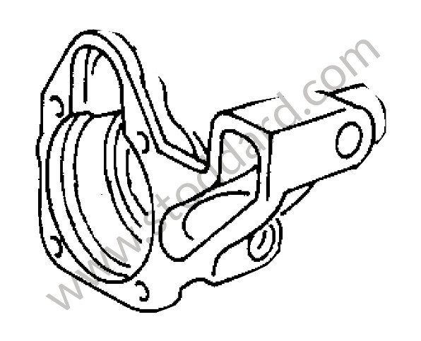 61610078400 - ENGINE CAPSULE for Porsche 356A &bull; 1955 &bull; 1300 (506/2) &bull; Cabrio A T1 &bull; Manual Gearbox, 4 Speed