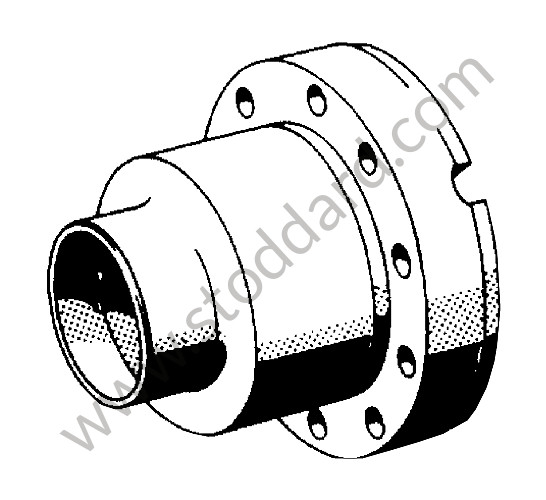 71633231200 - PLUG SOCKET for Porsche 356B T6 &bull; 1961 &bull; 1600 (616/1 T6) &bull; Cabrio B T6 &bull; Manual Gearbox, 4 Speed