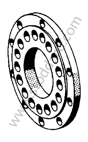 71833253500 - NEEDLE CAGE for Porsche 356B T5 &bull; 1961 &bull; 1600 (616/1 T5) &bull; Coupe B T5 &bull; Manual Gearbox, 4 Speed