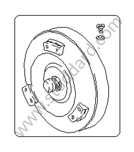 7222500902 - TORQUE CONVERTER for Porsche 928 92-95 &bull; 1994 &bull; 928 Gts &bull; Coupe &bull; Automatic Gearbox