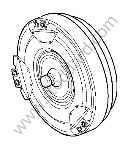 7222501302 - TORQUE CONVERTER for Porsche 997 Turbo 07-09 &bull; 2008 &bull; 997 Turbo &bull; Cabrio &bull; Automatic Gearbox