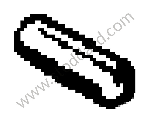90001202500 - STRAIGHT PIN for Porsche 356A &bull; 1955 &bull; 1300 (506/2) &bull; Cabrio A T1 &bull; Manual Gearbox, 4 Speed