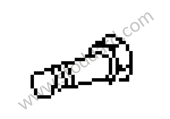 90007426501 - HEXAGON-HEAD BOLT for Porsche 928 78-82 &bull; 1978 &bull; 928 4.5 &bull; Coupe &bull; Automatic Gearbox