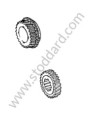 GEAR SET 3RD GEAR / 23/28 RATIO