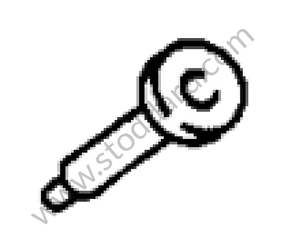 90131833311 - OPERATING SHAFT for Porsche 912 &bull; 1966 &bull; 912 1.6 &bull; Coupe &bull; Manual Gearbox, 5 Speed