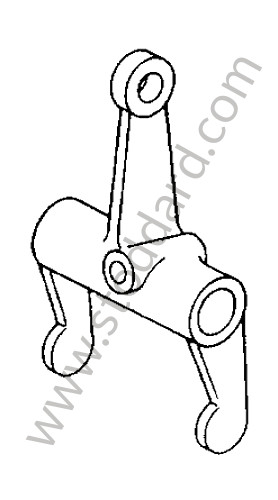 90511671101 - CLUTCH RELEASE LEVER for Porsche 911 65-69 &bull; 1968 &bull; 2.0S &bull; Coupe &bull; Automatic Gearbox