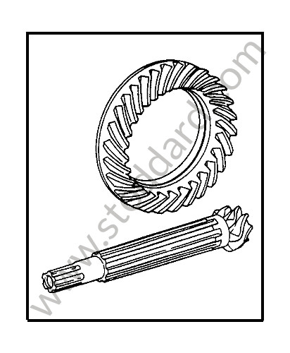 90530290101 - GEAR SET for Porsche 911 65-69 &bull; 1968 &bull; 2.0L &bull; Coupe &bull; Automatic Gearbox