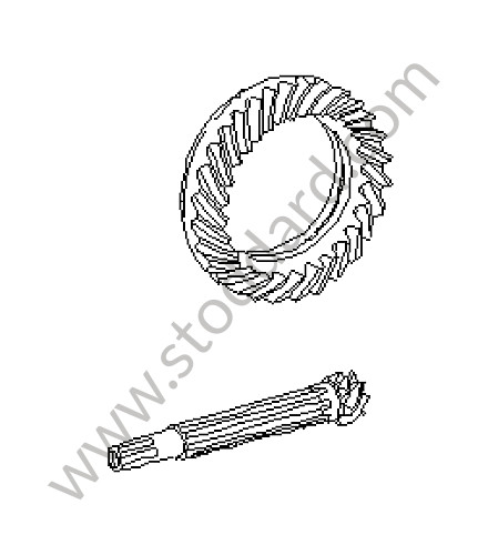 90530290101 - GEAR SET for Porsche 914 &bull; 1970 &bull; 914/6 &bull; Automatic Gearbox