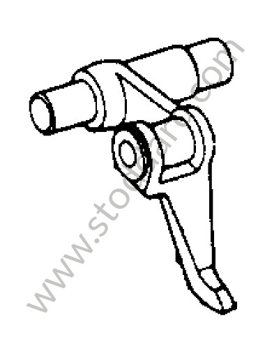 90530301500 - LEVER for Porsche 911 65-69 &bull; 1969 &bull; 2.0E &bull; Coupe &bull; Automatic Gearbox