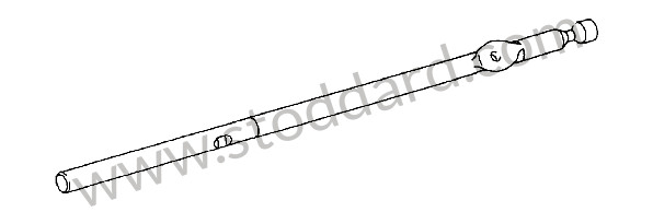 90530313220 - GEAR SHIFT ROD for Porsche 911 70-73 &bull; 1972 &bull; 2.4T-V &bull; Coupe &bull; Automatic Gearbox