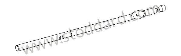 90530313220 - GEAR SHIFT ROD for Porsche 911 70-73 &bull; 1973 &bull; 2.4E &bull; Coupe &bull; Automatic Gearbox