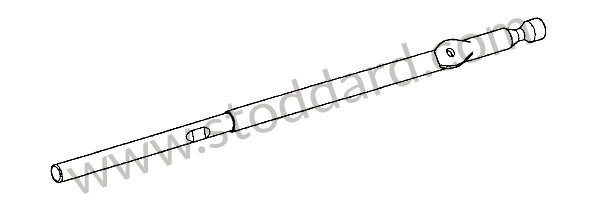 90530313220 - GEAR SHIFT ROD for Porsche 911 74-77 + 912E &bull; 1974 &bull; 2.7 &bull; Coupe &bull; Automatic Gearbox