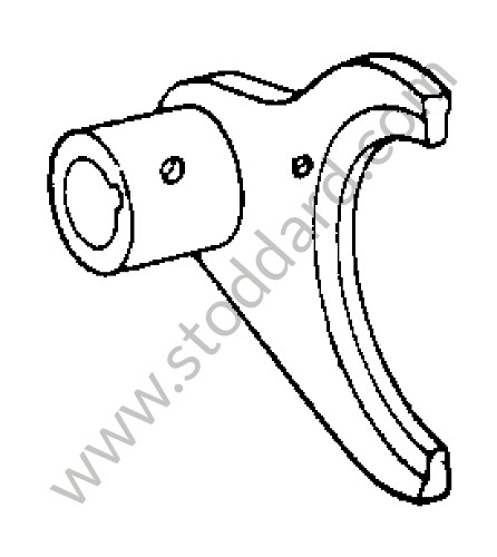 90530315104 - SHIFT FORK for Porsche 911 70-73 &bull; 1972 &bull; 2.4T-K &bull; Targa &bull; Automatic Gearbox