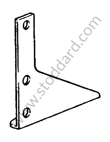 91111317504 - RETAINING BRACKET for Porsche 911 74-77 + 912E &bull; 1976 &bull; 2.7 &bull; Targa &bull; Automatic Gearbox