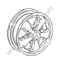 ALLOY WHEEL 8 X 15 ET 10.60 5 Versions available for this part