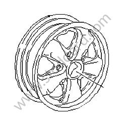 ALLOY WHEEL 8 X 15 ET 10.60 5 Versions available for this part
