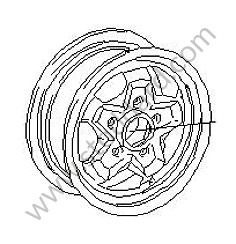 ALLOY WHEEL  7JX15 ET 23.3 ET 23.3 MM / ET 23.3 MM / BLACK / BLACK / Lacquer / 7 X 15 INCHES