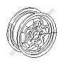 ALLOY WHEEL  7JX15 ET 23.3