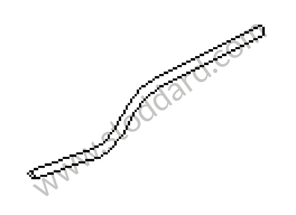 91150720500 - GUIDE TUBE for Porsche 911 87-89 &bull; 1989 &bull; 3.2 G50 &bull; Coupe &bull; Manual Gearbox, 5 Speed