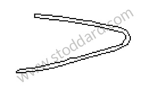 MOULDING CHROME / CHROME / REAR RIGHT (91154342000)