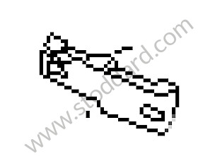 GUIDE BLACK / BLACK / LEFT / OPTION: ELECTRICAL ROOF CATCH (Option code: M439) (9115617390303C)
