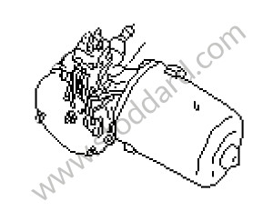 WIPER MOTOR Left-hand drive