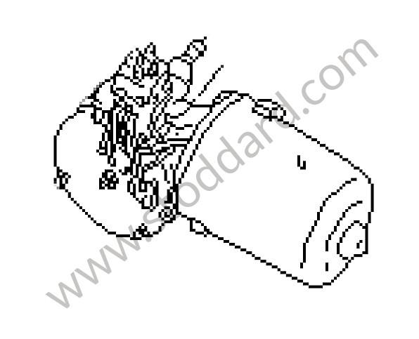 91162811503 - WIPER MOTOR for Porsche 911 87-89 &bull; 1989 &bull; 3.2 G50 &bull; Speedster &bull; Manual Gearbox, 5 Speed