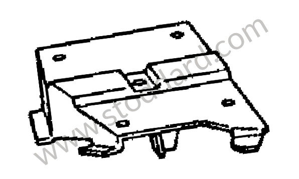 92350122900 - BRACKET for Porsche 911 74-77 + 912E &bull; 1976 &bull; 912E &bull; Coupe &bull; Manual Gearbox, 5 Speed