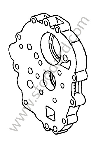 92530122100 - INTERMEDIATE PLATE for Porsche 911 74-77 + 912E &bull; 1976 &bull; 2.7S &bull; Coupe &bull; Automatic Gearbox