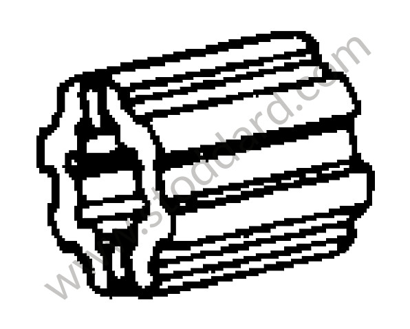 92530225700 - SLEEVE for Porsche 911 70-73 &bull; 1972 &bull; 2.4E &bull; Coupe &bull; Automatic Gearbox