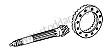 RING GEAR AND PINION SHAFT
