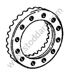 RING GEAR AND PINION SHAFT 8/27 RATIO (92530291111)