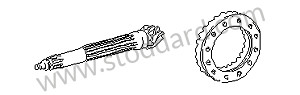 RING GEAR AND PINION SHAFT 8/27 RATIO
