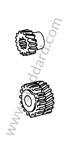 92530291200 - GEAR SET for Porsche 911 70-73 &bull; 1972 &bull; 2.4E &bull; Targa &bull; Automatic Gearbox