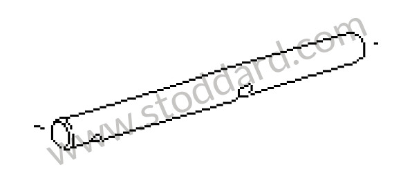 92530310300 - GEAR SHIFT ROD for Porsche 911 78-83 &bull; 1978 &bull; 3.0Sc &bull; Coupe &bull; Automatic Gearbox