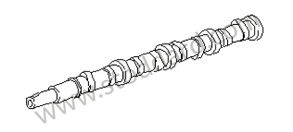 92810515507 - CAMSHAFT for Porsche 928 78-82 &bull; 1978 &bull; 928 4.5 &bull; Coupe &bull; Manual Gearbox, 5 Speed