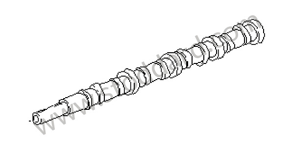 92810517401 - CAMSHAFT for Porsche 928 78-82 &bull; 1982 &bull; 928 4.5 &bull; Coupe &bull; Manual Gearbox, 5 Speed