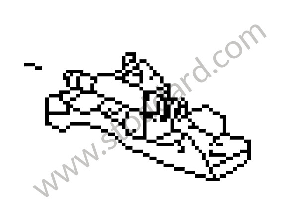 92811064001 - BRACKET for Porsche 928 87-91 &bull; 1990 &bull; 928 S4 &bull; Coupe &bull; Automatic Gearbox
