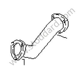 EXHAUST PIPE LEFT