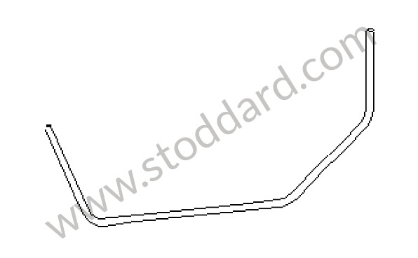92820135305 - PURGE-AIR LINE for Porsche 928 83-86 &bull; 1986 &bull; 928 4.7S &bull; Coupe &bull; Automatic Gearbox