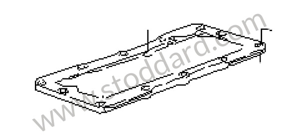 92830130311 - COVER for Porsche 928 78-82 &bull; 1979 &bull; 928 4.5 &bull; Coupe &bull; Manual Gearbox, 5 Speed