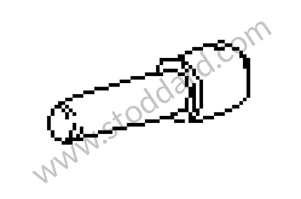 92830222901 - REVERSING GEAR AXLE for Porsche 928 78-82 &bull; 1978 &bull; 928 4.5 &bull; Coupe &bull; Manual Gearbox, 5 Speed