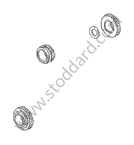 92830226720 - THRUST WASHER for Porsche 928 92-95 &bull; 1992 &bull; 928 Gts &bull; Coupe &bull; Manual Gearbox, 5 Speed