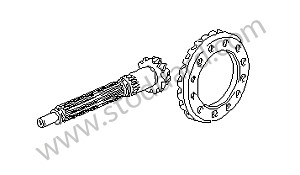 RING GEAR AND PINION SHAFT 11/30 RATIO