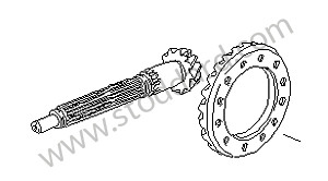 RING GEAR AND PINION SHAFT 11/30 RATIO