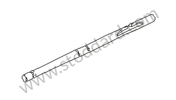 92830310128 - GEAR SHIFT ROD for Porsche 928 87-91 &bull; 1989 &bull; 928 Gt &bull; Coupe &bull; Manual Gearbox, 5 Speed