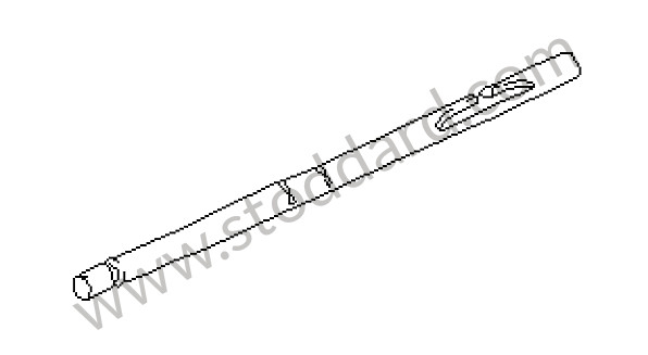 92830310128 - GEAR SHIFT ROD for Porsche 928 92-95 &bull; 1994 &bull; 928 Gts &bull; Coupe &bull; Manual Gearbox, 5 Speed