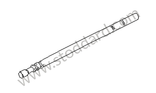 92830310527 - GEAR SHIFT ROD for Porsche 928 87-91 &bull; 1987 &bull; 928 S4 &bull; Coupe &bull; Manual Gearbox, 5 Speed