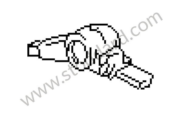 92830311708 - SHIFT FINGER for Porsche 928 78-82 &bull; 1978 &bull; 928 4.5 &bull; Coupe &bull; Manual Gearbox, 5 Speed