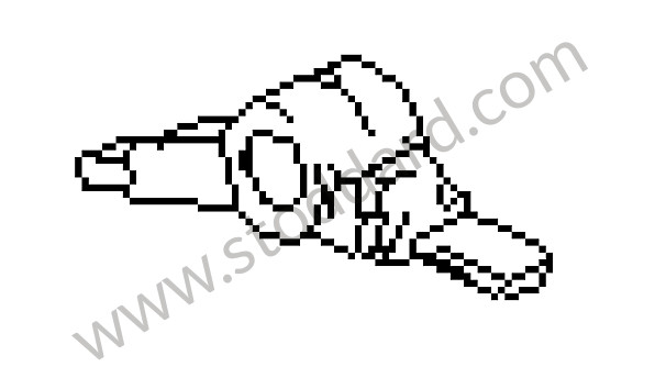 92830311708 - SHIFT FINGER for Porsche 928 83-86 &bull; 1985 &bull; 928 4.7S2 &bull; Coupe &bull; Manual Gearbox, 5 Speed